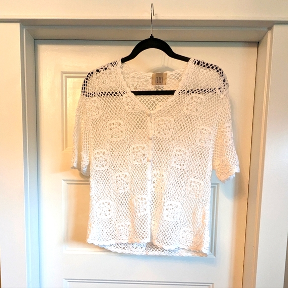 Vintage Knit Top by Teddi - Picture 1 of 6